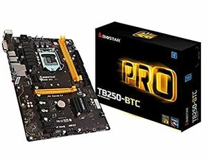 【中古】 Biostar Motherboard TB250-BTC PRO Core i7/i5/i3 LGA1151