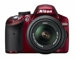 【中古】 Nikon ニコン デジタル一眼レフカメラ D3200 レンズキット AF-S DX NIKKOR 18-55