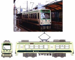 【中古】 Nゲージ NT106 東京都電 7000形 更新車 標準塗装 2009