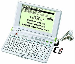 【中古】 SEIKO IC DICTIONARY SR-V4800 電子辞書 (37コンテンツ収録 英語充実モデル 音声