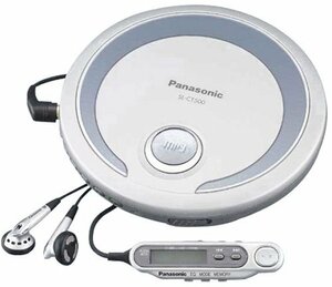 【中古】 Panasonic パナソニック SL-CT500-S ポータブルCDプレーヤー シルバー