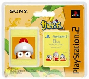 【中古】 PlayStaion 2専用メモリーカード 8MB Premium Series サルゲッチュ