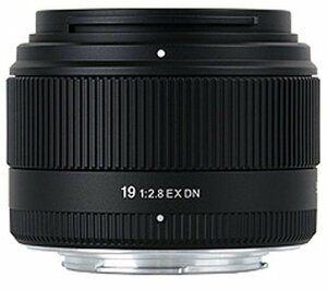 【中古】 シグマ 19mm F2.8 EX DN ソニーEマウント用 デジタル専用 単焦点 広角 19mm F2.8 E