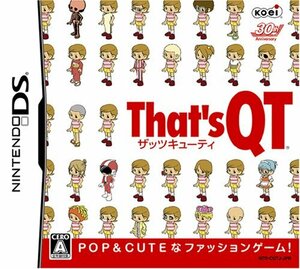 【中古】 That's QT ザッツ キューティー