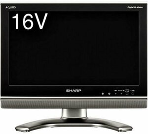 【中古】 SHARP シャープ 16V型 液晶 テレビ AQUOS LC-16E1B ハイビジョン 2007年モデル