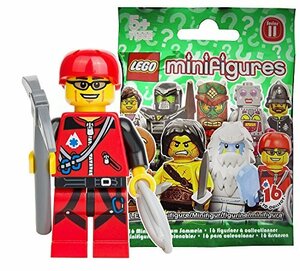 【中古】 レゴ (LEGO) ミニフィギュア シリーズ11 クライマー (登山家) 未開封品 (LEGO Minifig