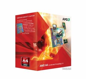 【中古】 AMD A6-Series APUs A4-3300 TDP 65W 2.5GHz×2 AD3300OJGXB