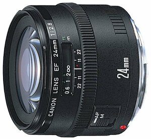 【中古】 Canon キャノン 単焦点広角レンズ EF24mm F2.8 フルサイズ対応