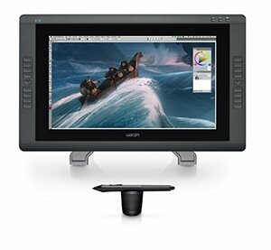 【中古】 ワコム 液タブ 液晶ペンタブレット 21.5インチ Cintiq22HD DTK-2200 K1