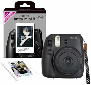 【中古】 FUJIFILM 富士フイルム インスタントカメラ チェキ instax mini 8 ブラック INS MI