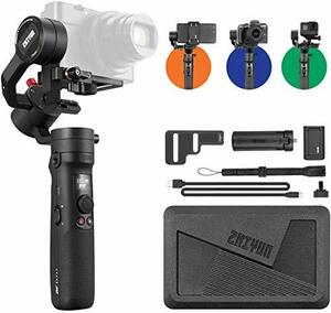 【中古】 ZHIYUN CRANE M2 ジンバル スタビライザー ミラーレス コンデジ アクションカメラ 手ブレ補正