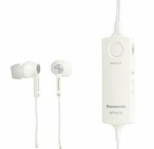 [ б/у ] Panasonic Panasonic kana ru type слуховай аппарат шум отмена кольцо белый RP-HC30-W