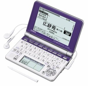 【中古】 CASIO カシオ Ex-word 電子辞書 XD-SP4850NB 90コンテンツ高校生学習 ネイティブ+7