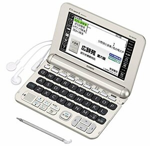 【中古】 CASIO カシオ EX-word 電子辞書 (生活 教養モデル ゴールド)