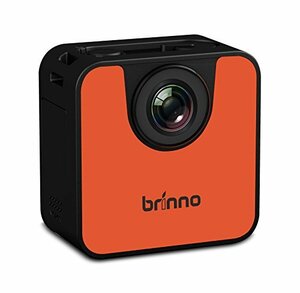 【中古】 Brinno Wi-Fiダイレクト式タイムラプスカメラ オレンジ&ブラック