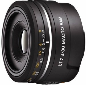 【中古】 ソニー SONY 単焦点マクロレンズ DT 30mm F2.8 Macro SAM APS-C対応