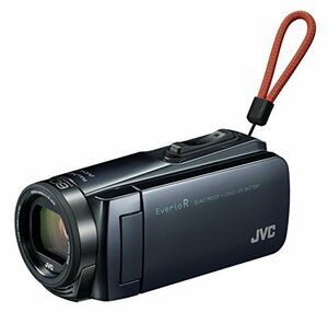 【中古】 JVC KENWOOD ビデオカメラ Everio R 防水 防塵 32GB アイスグレー GZ-R470-H