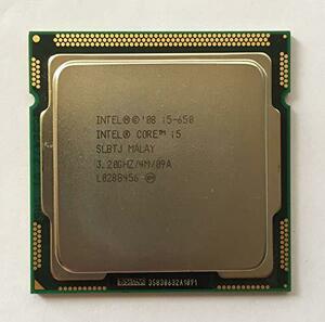 【中古】 intel BX80616I5650 SLBLK Core i5-650 4M キャッシュ 3.20 GHz