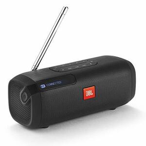 【中古】 JBL TUNER FM Bluetoothスピーカー ポータブル ラジオ ワイドFM対応 ブラック JBLT