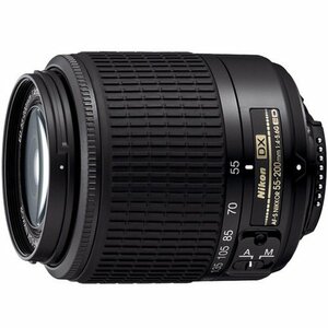 【中古】 Nikon ニコン 望遠ズームレンズ AF-S DX VR Zoom Nikkor ED 55-200mm f