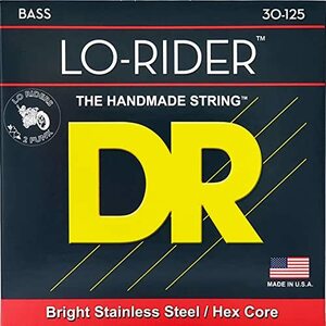 [ used ] DR bass string 6 string LO-RIDER stainless steel.030-.125 MH6-30