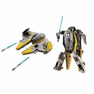 【中古】 STAR WARS トランスフォーマー アナキン・スカイウォーカー/ジェダイ・スターファイター