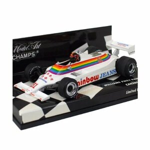 【中古】 DP 1/43 ウイリアムズ フォード レインボー FW07 K.コーガン 1980 カナダ GP 40080