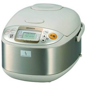 【中古】 ZOJIRUSHI 象印 炊飯器 マイコン式 5.5合 ステンレス NS-TC10-XA