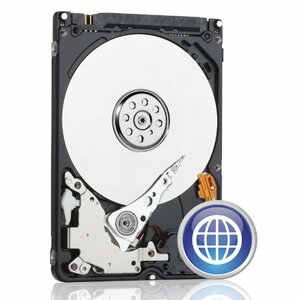 【中古】 Western Digital WD10TPVT 1TB 2.5インチ内蔵HDD Serial-ATA 540