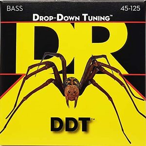 [ used ] DR bass string 5 string DROP-DOWN TUNING stainless steel.045-.125 DDT5-45