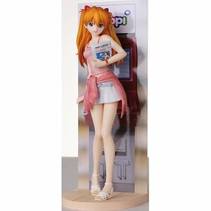 【中古】 ヱヴァンゲリヲン新劇場版：破 ローソンオリジナル 式波・アスカ・ラングレー1/8 PVC 彩色済み完成フィギュ