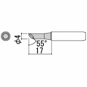 【中古】 白光 HAKKO こて先S型 900MTS11