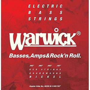 [ used ] WARWICK Warwick electric bass string 4 string set nickel plating 46200 Medium 045 1