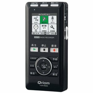 [ б/у ]kyuli Homme радио диктофон черный YVR-R400 B