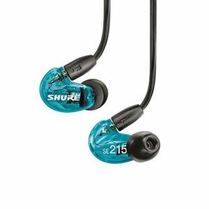 【中古】 SHURE シュア 高遮音性イヤホン 有線タイプ SE215SPE-A トランススルーセントブルー : カナル