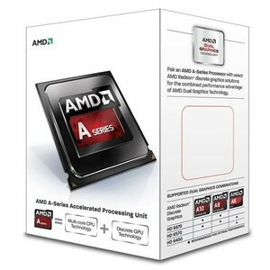 【中古】 AMD A-Series A8 6500 ソケットFM2 TDP 65W 3.5GHz×4 GPU HD857