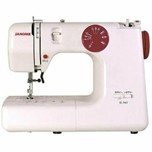 [ used ] Janome sewing machine white IJ340 electron sewing machine ( box damage goods )