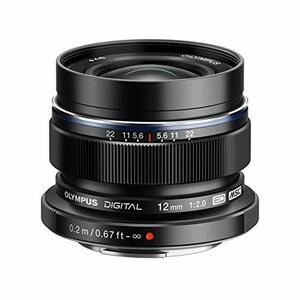 【中古】 OLYMPUS オリンパス 単焦点レンズ M.ZUIKO DIGITAL ED 12mm F2.0 ブラック