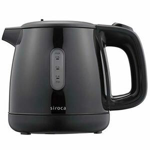 [ used ] white ka electric kettle [0.8L/ hot water ... prevention with function ] SEK-208 (0.8L/ black )