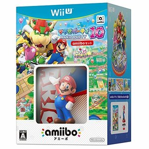 【中古】 マリオパーティ10 amiibo アミーボ セット - Wii U