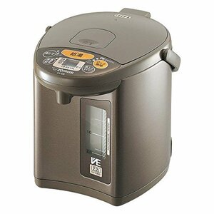 [ used ] Zojirushi hot water dispenser 2.2L super hot water raw Brown CV-EB22-TA