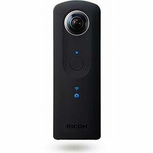 【中古】 RICOH リコー THETA S ブラック 360度全天球カメラ 360° Full HD 30fps フル