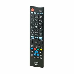 【中古】 エルパ テレビリモコンHITACHI Wooo 日立 ウー専用 RC-TV009HI 黒