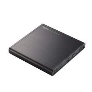 【中古】 ロジテック DVDドライブ 外付け USB2.0 編集 再生 書き込み対応 サイバーリンク社製ソフト付 ブラッ