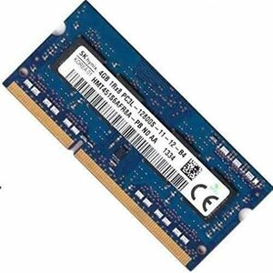 【中古】 SK Hynix 4GB HMT451S6AFR8A-PB DDR3 1Rx8 PC3L-12800S ノート