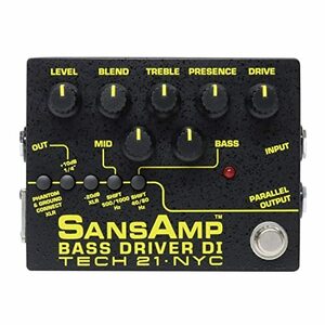 【中古】 Tech21 SANSAMP サンズアンプ ベース用 エフェクター DI BOX BASS DRIVER DI