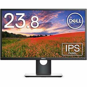 【中古】 Dell モニター 23.8インチ 超広視野角&スリムベゼル フルHD IPS 非光沢 DP HDMI D-S