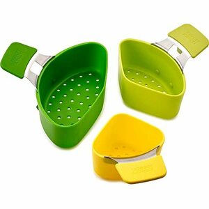 【中古】 Joseph Joseph ジョセフ ジョセフ 食洗器対応 重ねて収納 3サイズの スチーマー 蒸し器 (ネス