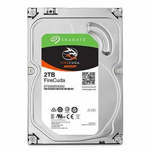 【中古】 ST2000DX002 ［FireCuda (2TB SSHD 3.5インチ SATA 6G 7200rpm