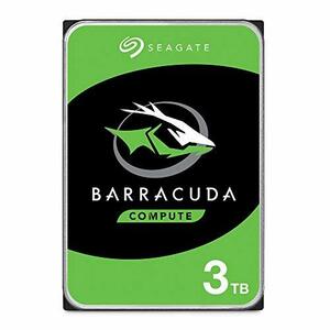 【中古】 BarraCuda 7200シリーズ 3.5inch SATA 6Gb s 3TB 7200rpm 64MB